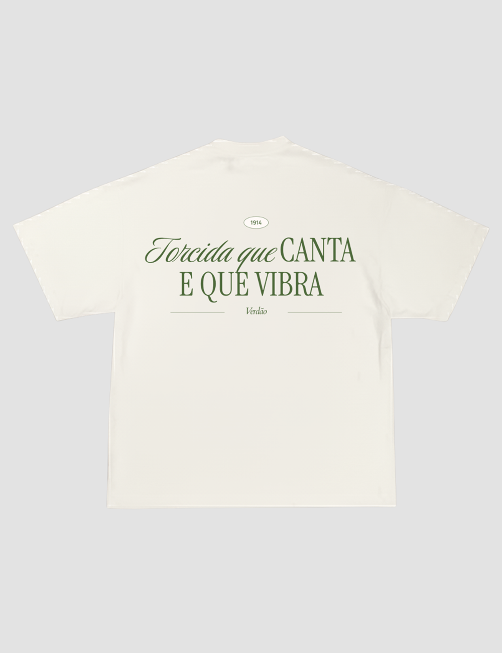 Oversized - Canta e Vibra - Verdão